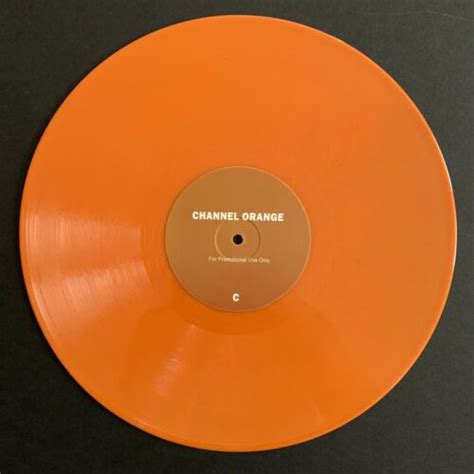 channel orange vinyl record.